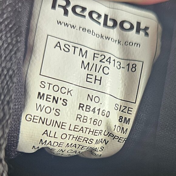 Reebok BB4500 Composite Toe Work Sneakers - Picture 10 of 12